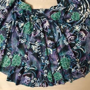 Limited Edition Koi BlackMilk cheerleader Skirt